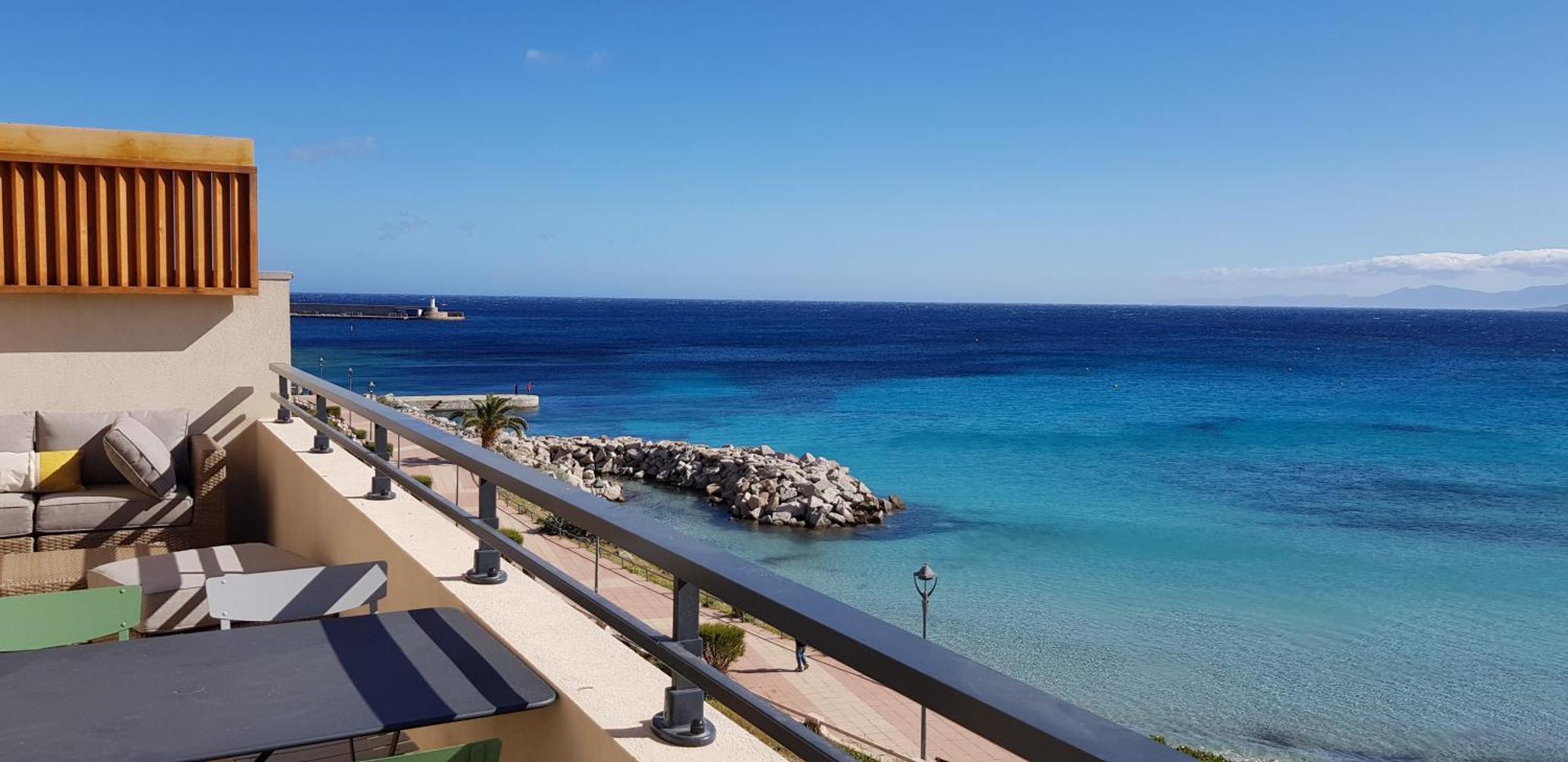 L'Ambre Lägenhet LʼÎle-Rousse Exteriör bild